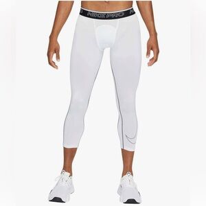 NWT Nike Men's Pro Dri-Fit 3/4 Length Training Tights Size Small
